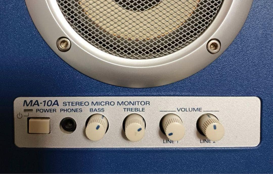 3日間限定価格Roland ma-10a ブルー　モニタースピーカー