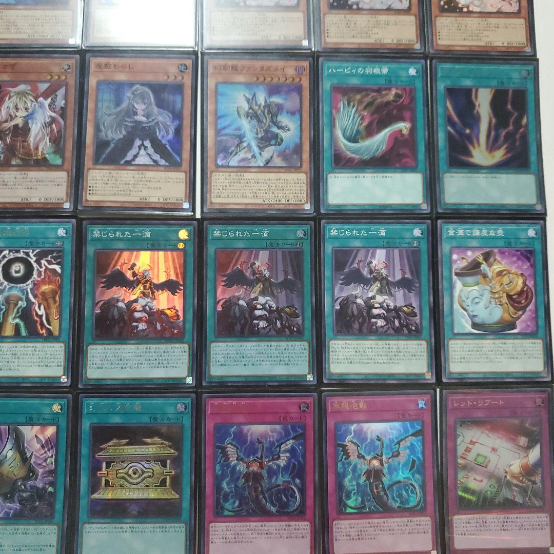 天牌龍デッキ　本格構築　スリーブ付き