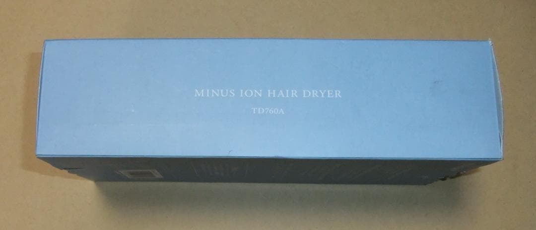 TESCOM TD760A ヘアドライヤー I字型 マイナスイオン 軽量