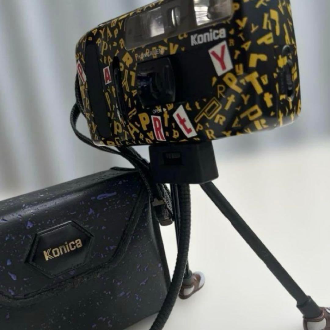【ヴィンテージ美品】フィルムカメラ KONICA KANPAI