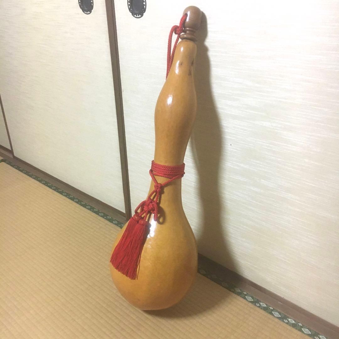 巨大ひょうたん　大型飾り瓢箪　縁起物　87cm