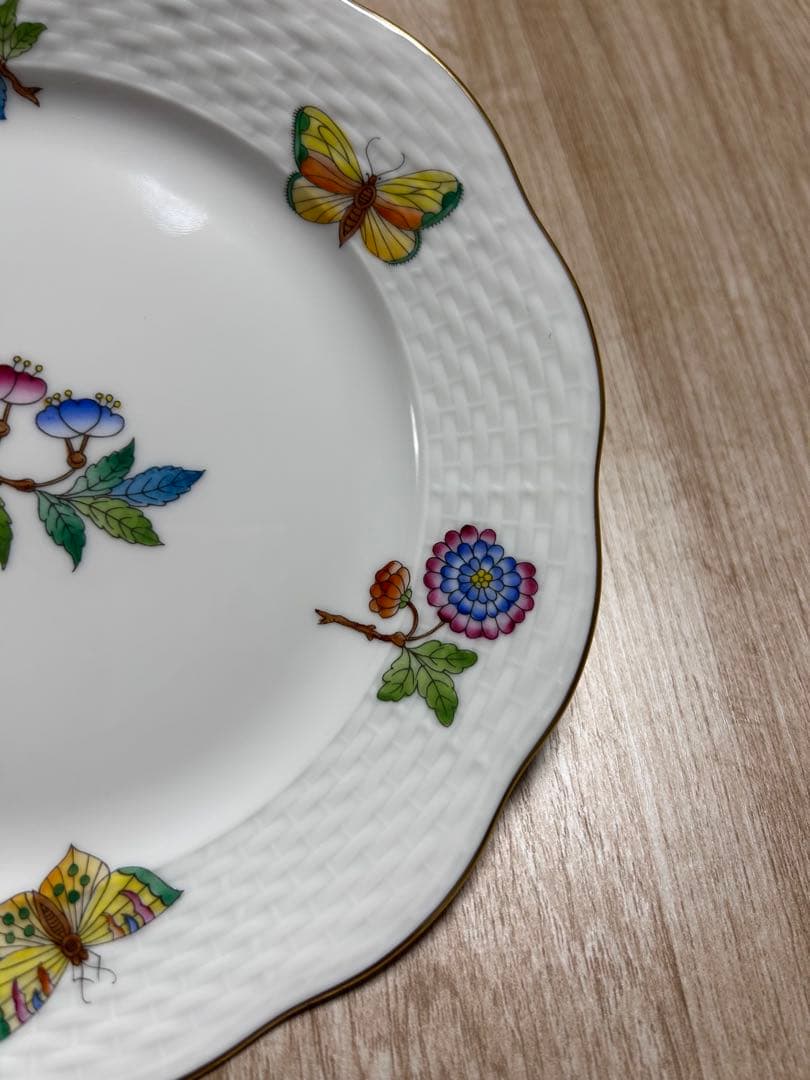 ヘレンド HEREND ヴィクトリア プレート 2枚セット！