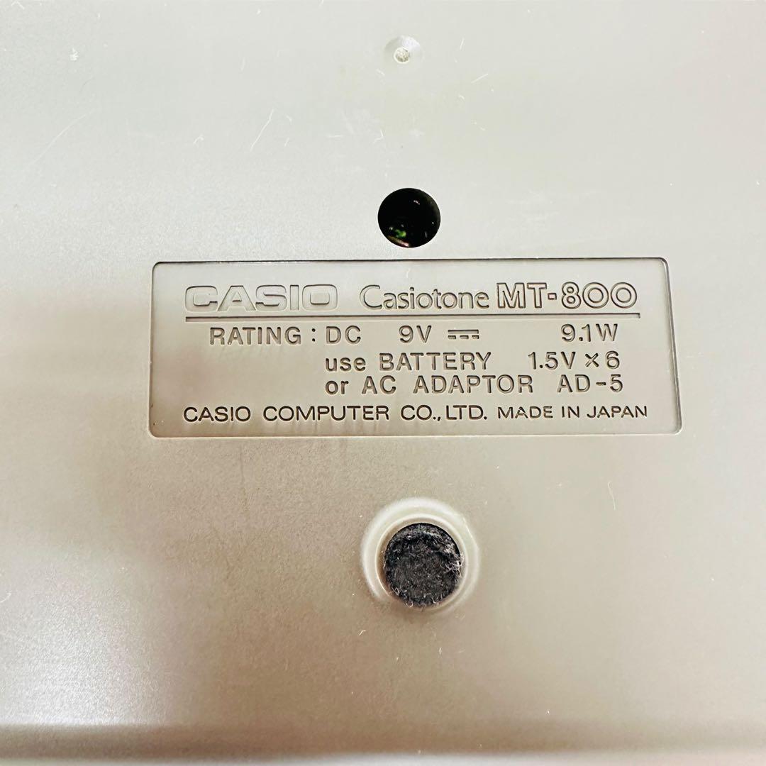 CASIO 電子キーボード　MT-800