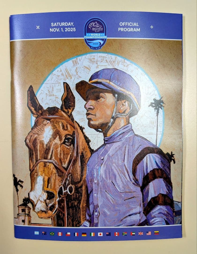 フォーエバーヤング BCクラシック2025 現地単勝馬券 レーシングプログラム