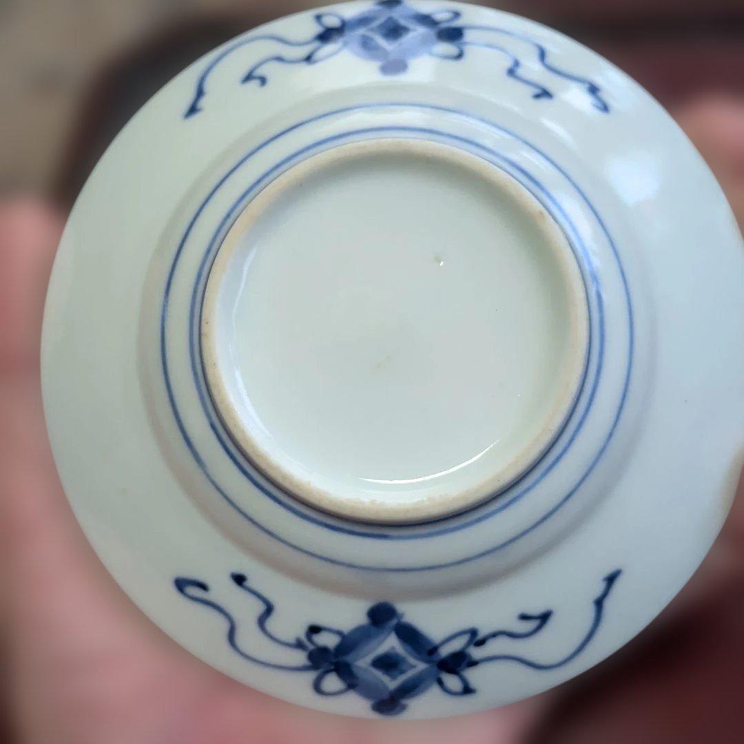 平戸焼　兎紋皿
