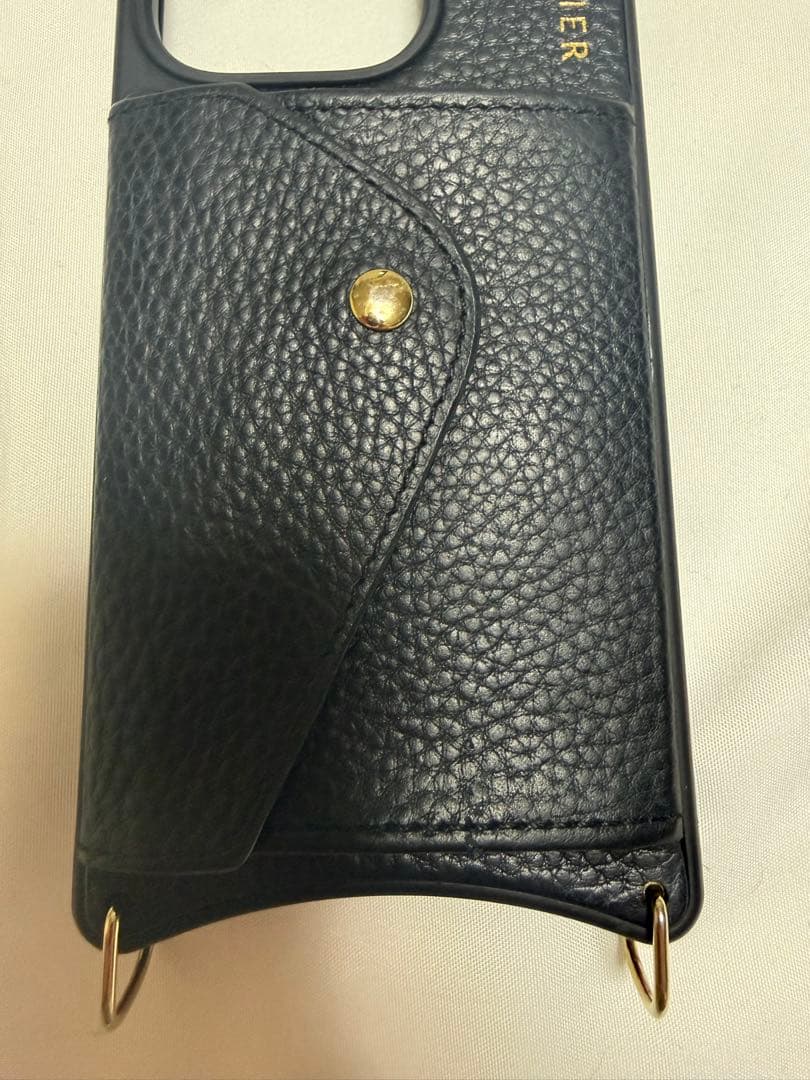 BANDOLIER iPhone16Pro ヘイリー サイドスロット ゴールド