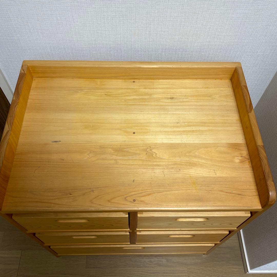 なかよしライブラリー　天然木の収納棚