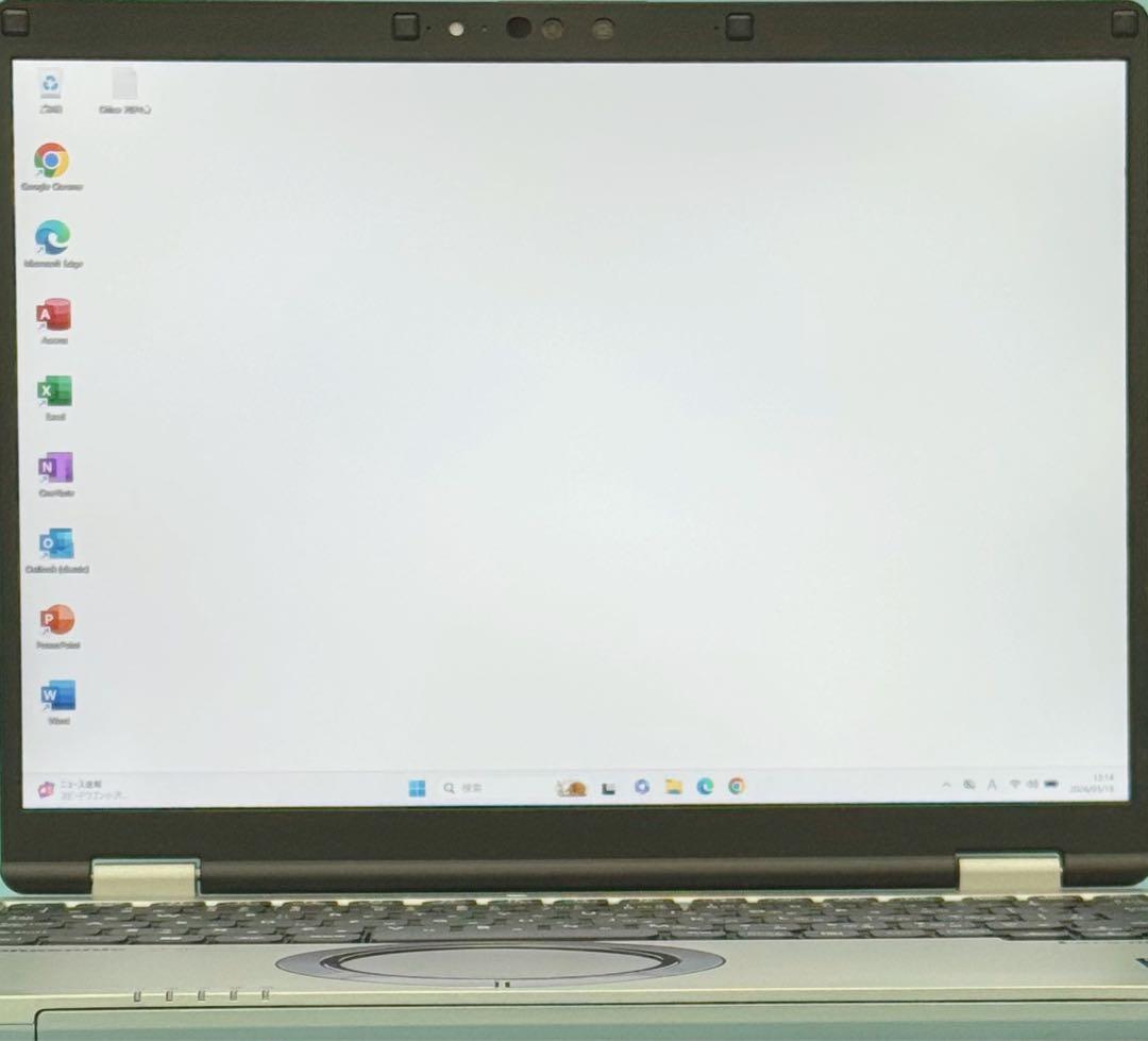 158 美品 レッツノートCF-SR4 i5 第13世代 16GB office