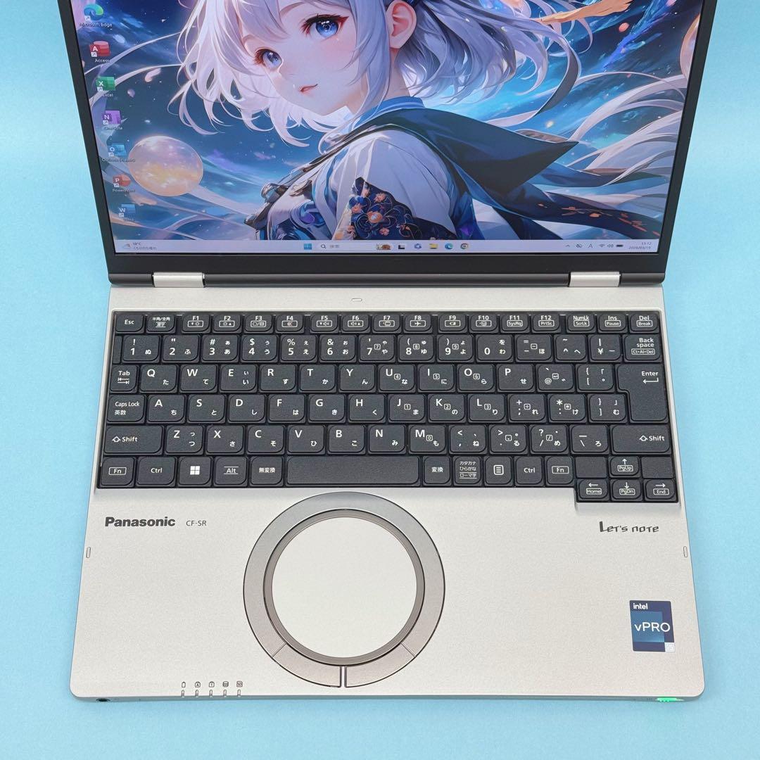 158 美品 レッツノートCF-SR4 i5 第13世代 16GB office