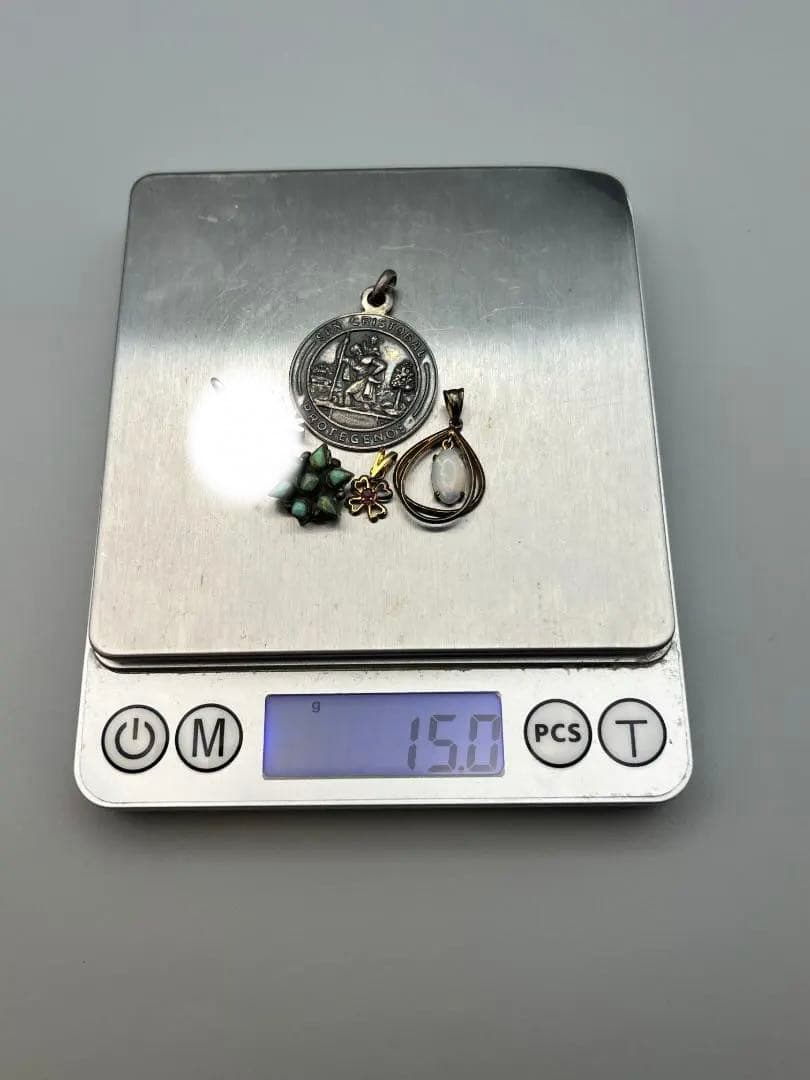 【海】銀製　ペンダントトップ　4点セット　ビンテージ