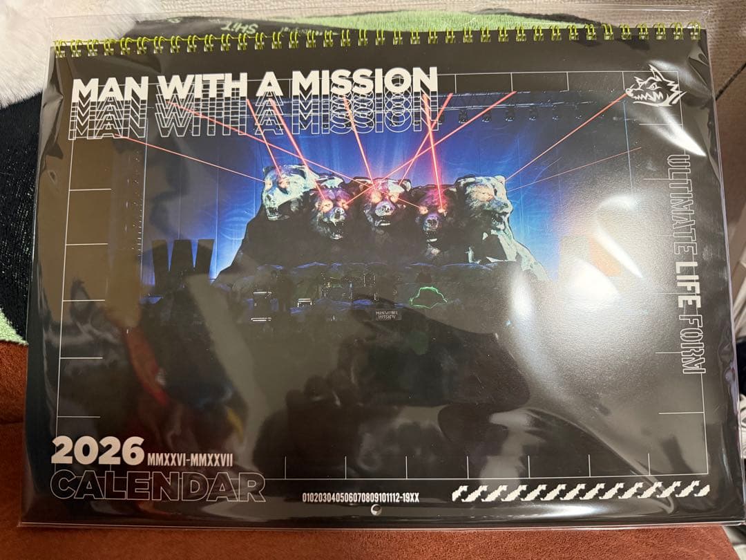 MAN WITH A MISSION グッズセットカレンダー付きマンウィズ
