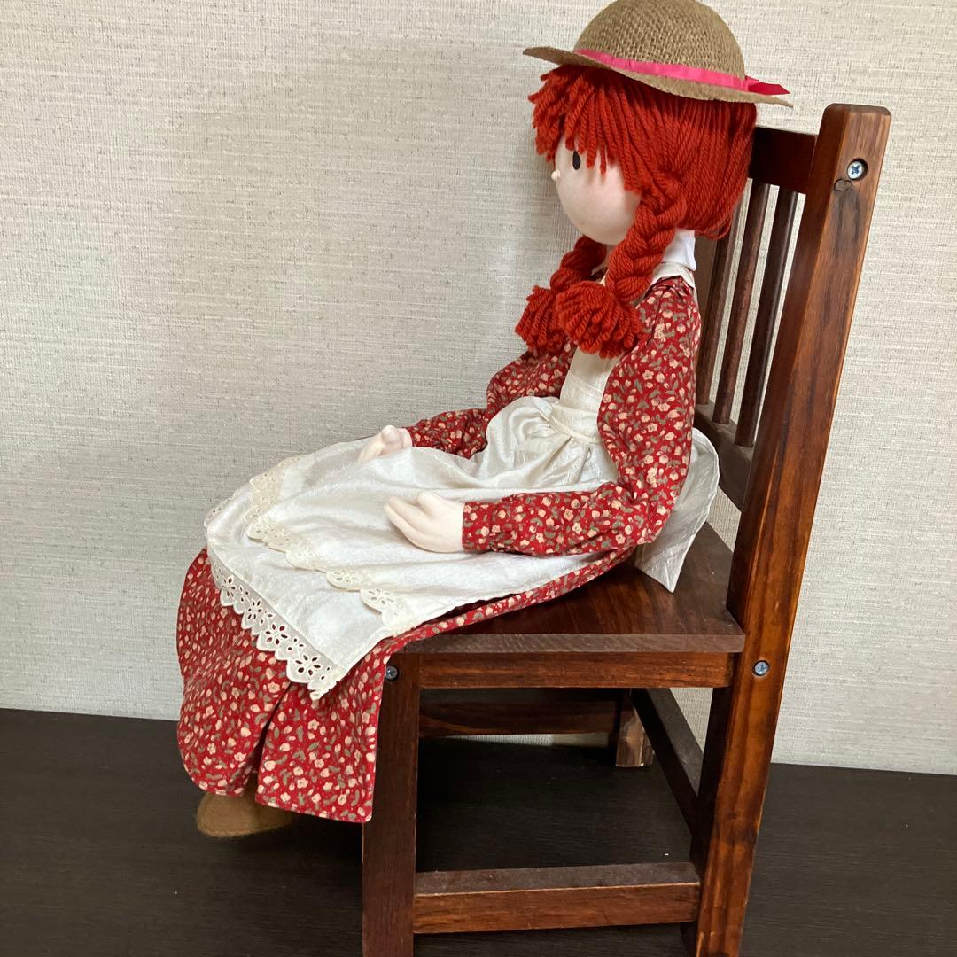赤毛のアン風のお人形です