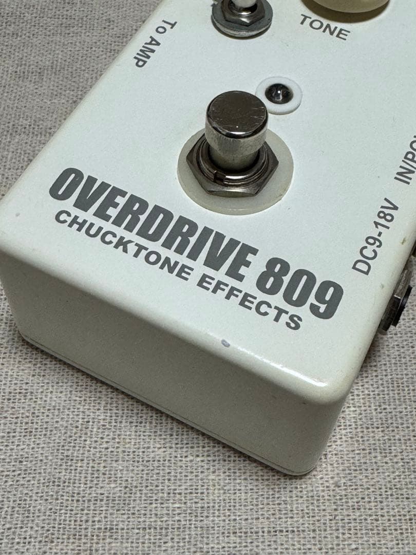 中古 CHUCKTONE EFFECTS OVERDRIVE 809