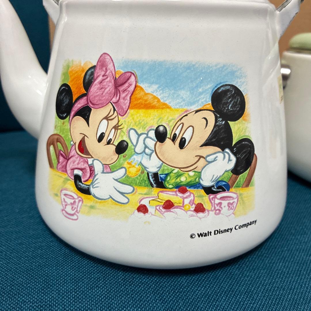 Disney 象印ミッキー ミニー ケトル、お鍋セット