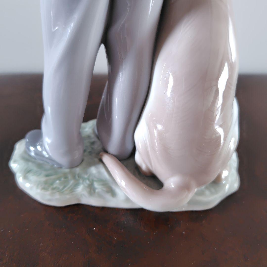 リヤドロ 僕の親友 ラブラドール レトリバー 犬 置物