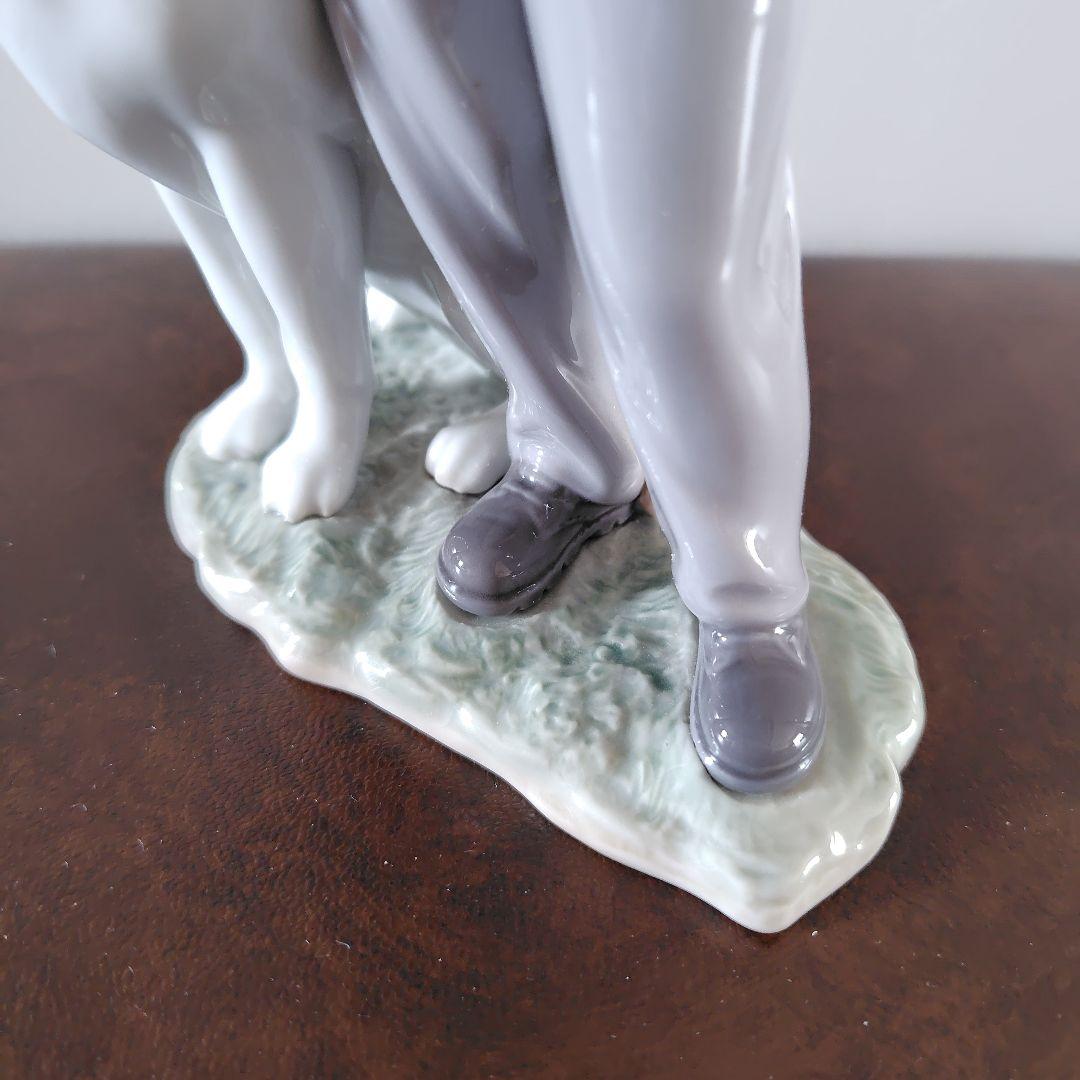 リヤドロ 僕の親友 ラブラドール レトリバー 犬 置物