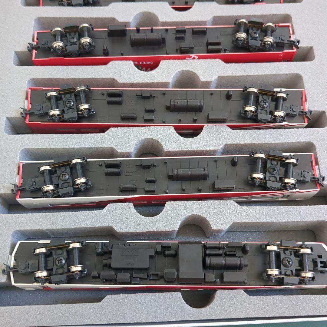KATO EF65+スーパエクスプレスレインボー室内灯付