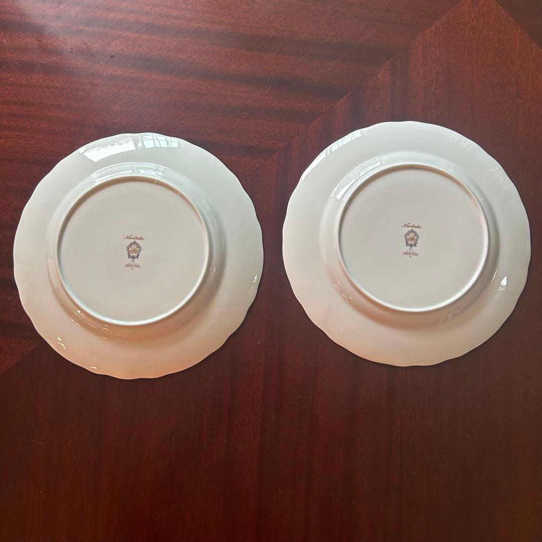 希少！ノリタケ ダイヤモンドコレクション メゾンフルール ディナープレート2枚