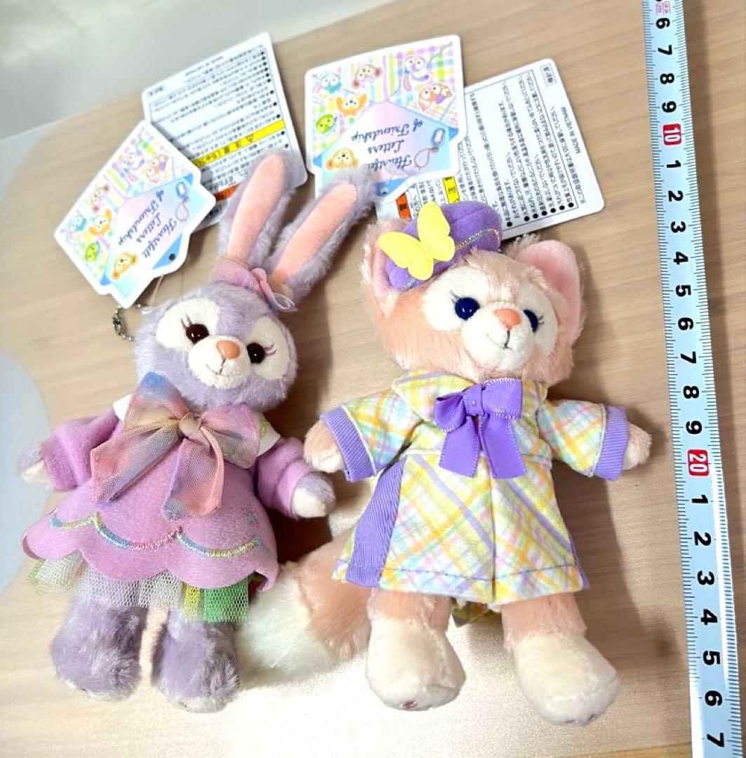 ハートフェルトレターズ　フレンドシップ　リーナベル　ステラルー　ぬいぐるみバッジ