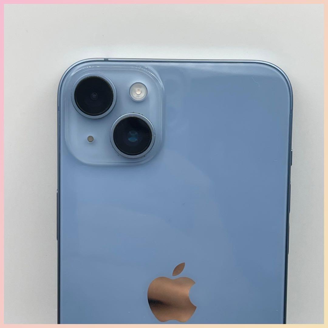［極美品&動作良好］iPhone 14 Plus 128GB ブルー SIMフリ