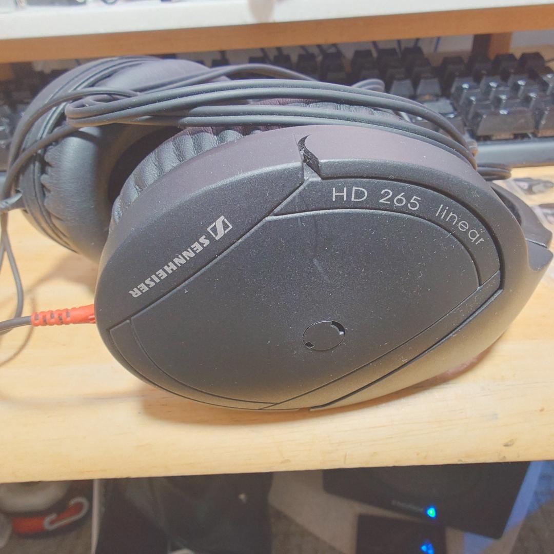SENNHEISER HD265 Linear 変換プラグ付き 動作品