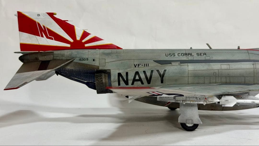 タミヤ1/48 マクダネル・ダグラス F-4B ファントムII 完成品