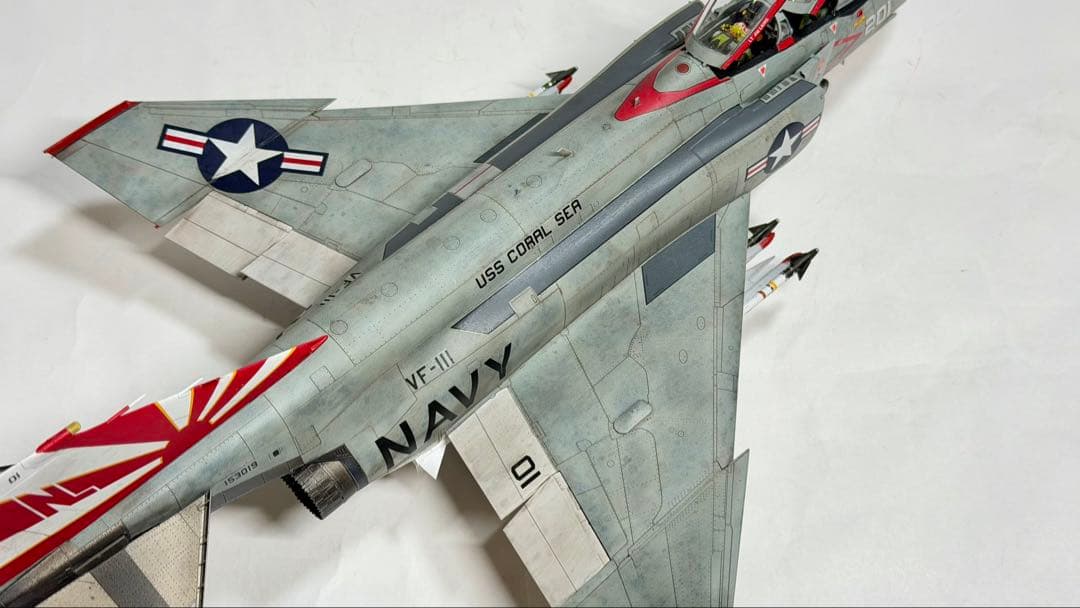 タミヤ1/48 マクダネル・ダグラス F-4B ファントムII 完成品