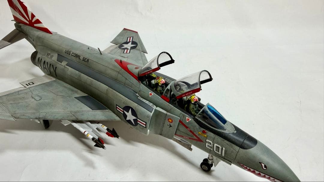 タミヤ1/48 マクダネル・ダグラス F-4B ファントムII 完成品