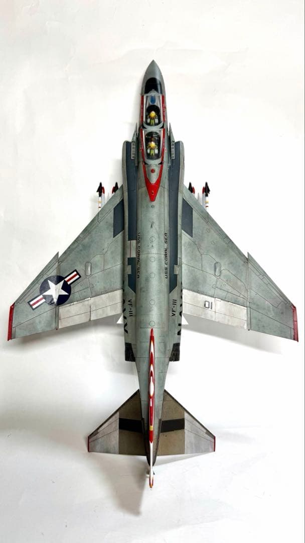 タミヤ1/48 マクダネル・ダグラス F-4B ファントムII 完成品