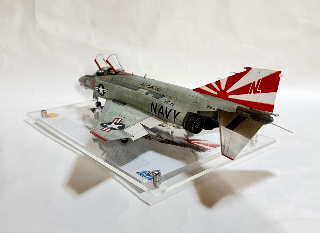 タミヤ1/48 マクダネル・ダグラス F-4B ファントムII 完成品