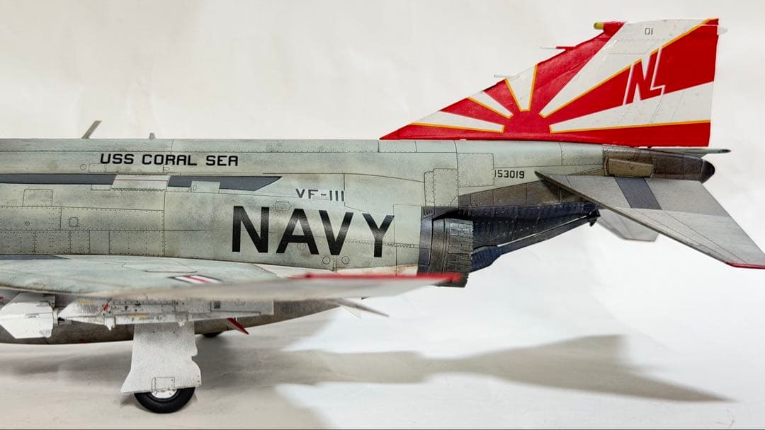 タミヤ1/48 マクダネル・ダグラス F-4B ファントムII 完成品