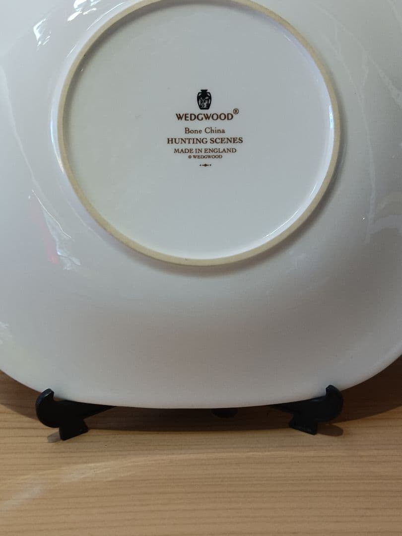 【未使用】 ハンティングシーン 皿