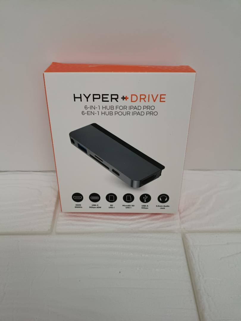 HyperDrive USB-C Type-C ハブ 6in1 iPad Pro