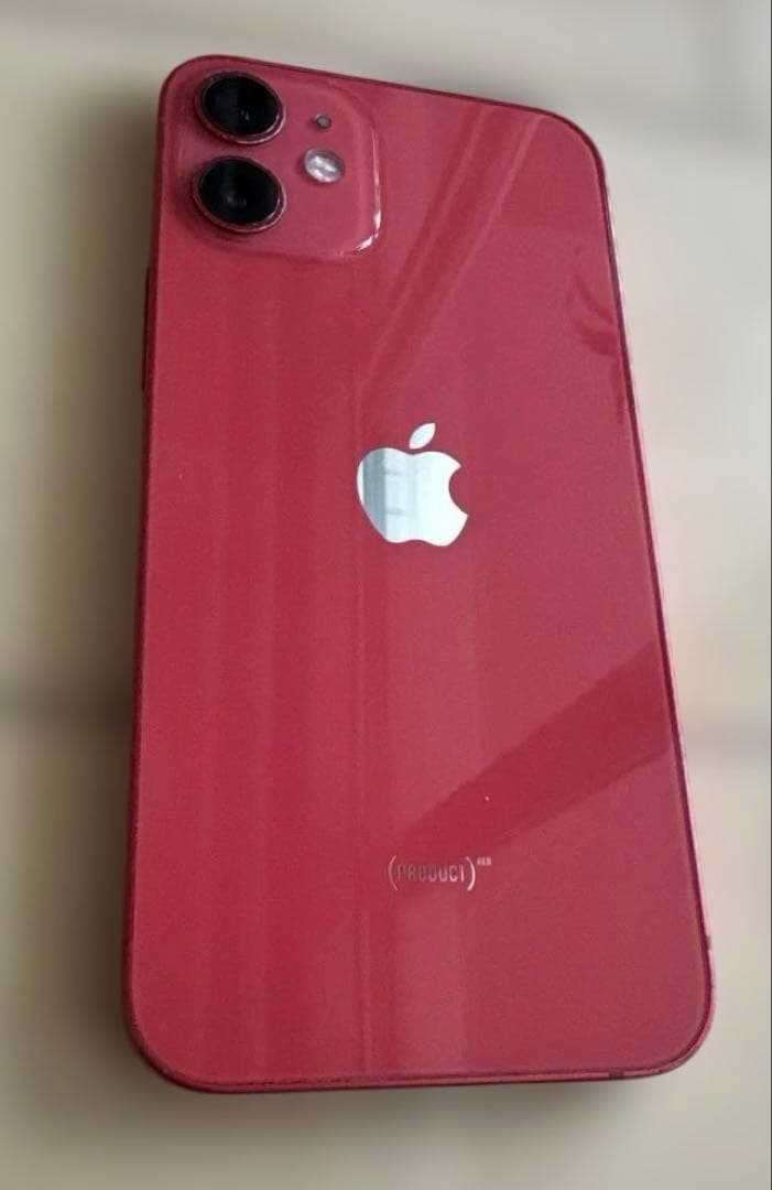 iPhone12 mini 64GB RED SIMフリー カメラ故障・ジャンク