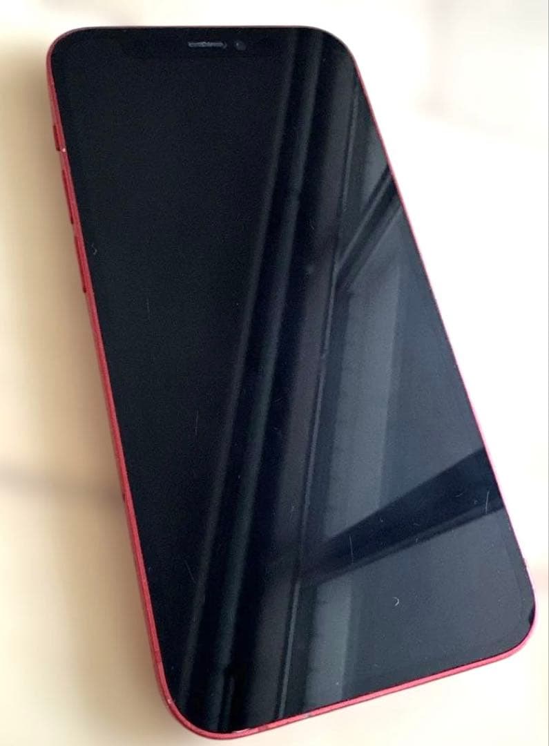 iPhone12 mini 64GB RED SIMフリー カメラ故障・ジャンク
