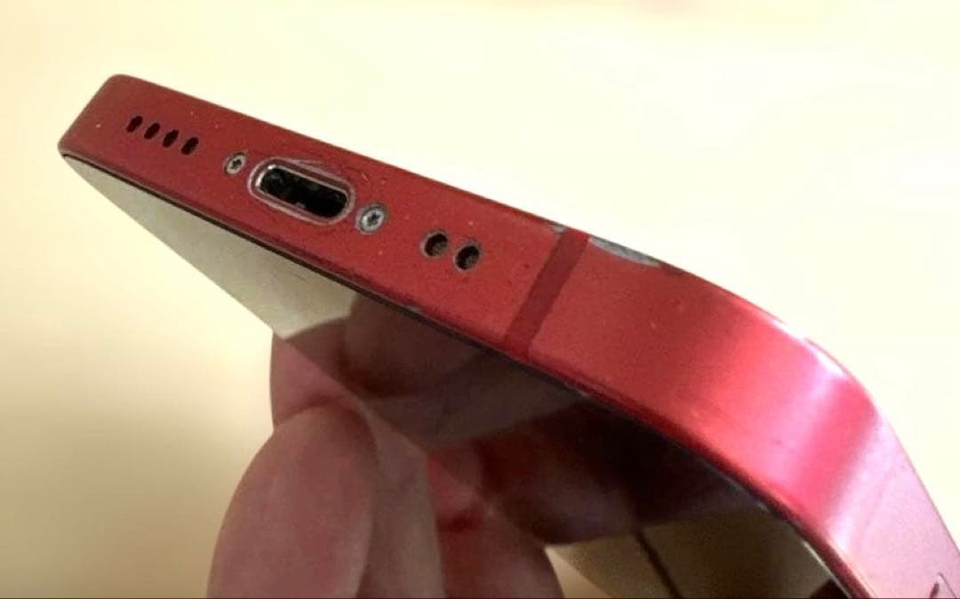 iPhone12 mini 64GB RED SIMフリー カメラ故障・ジャンク