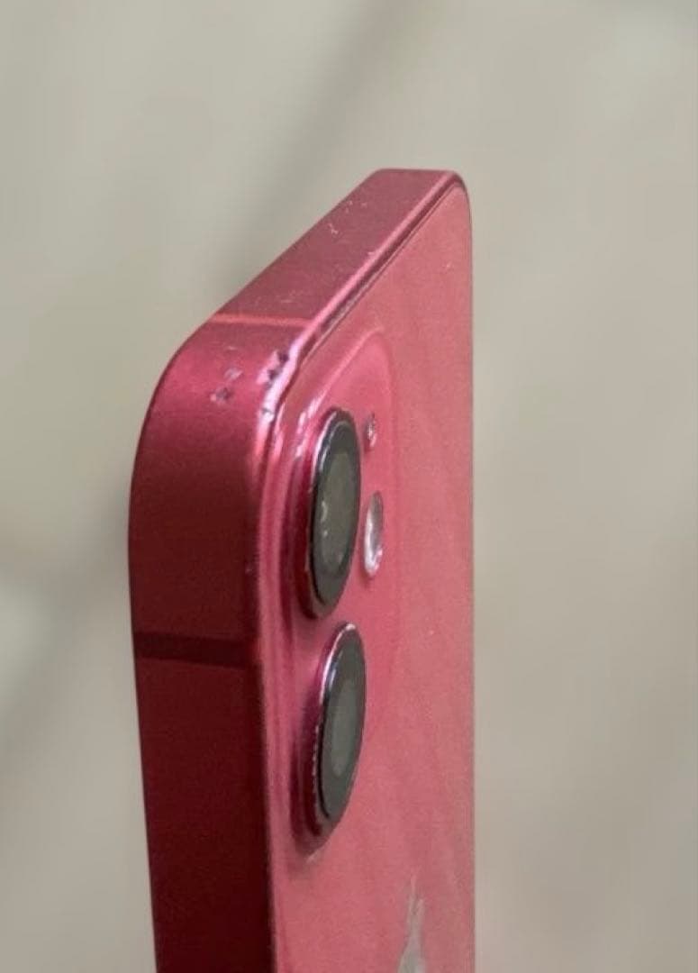 iPhone12 mini 64GB RED SIMフリー カメラ故障・ジャンク