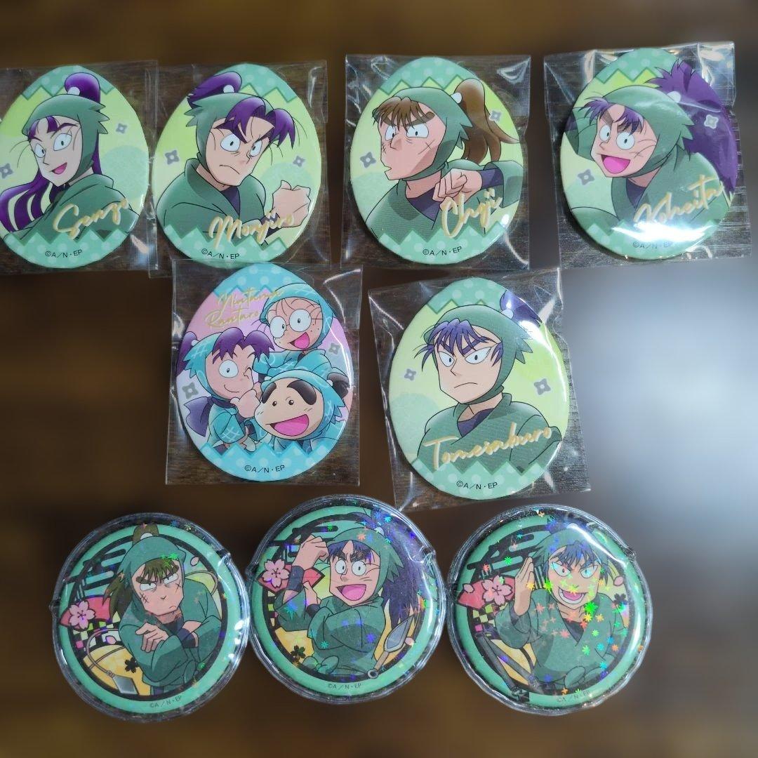 忍たま乱太郎　まとめ売り　缶バッジ
