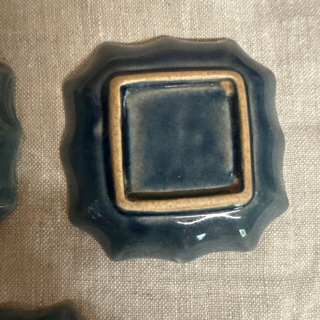 珉平焼　豆皿　３枚