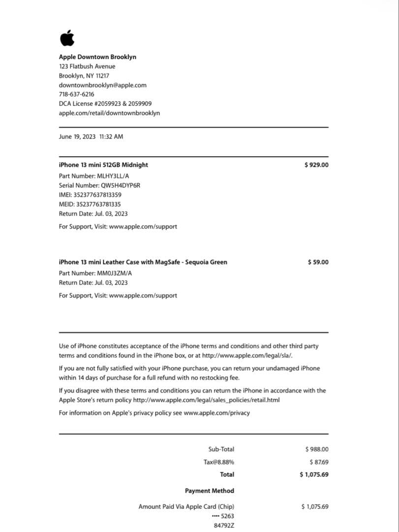 海外版 iPhone 13 mini【シャッター音なし】512GB Simフリー