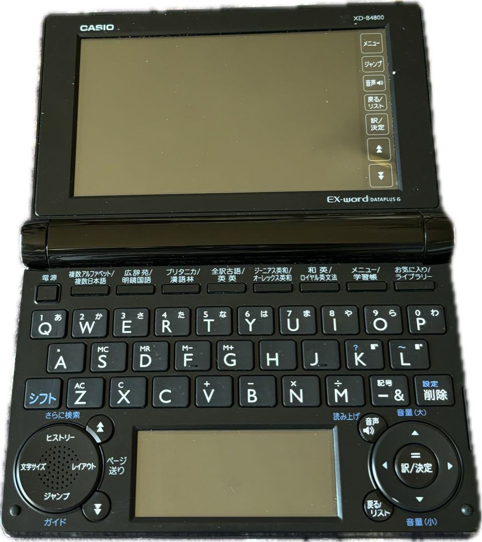 CASIO 電子辞書 EU-word XD-B4800BK
