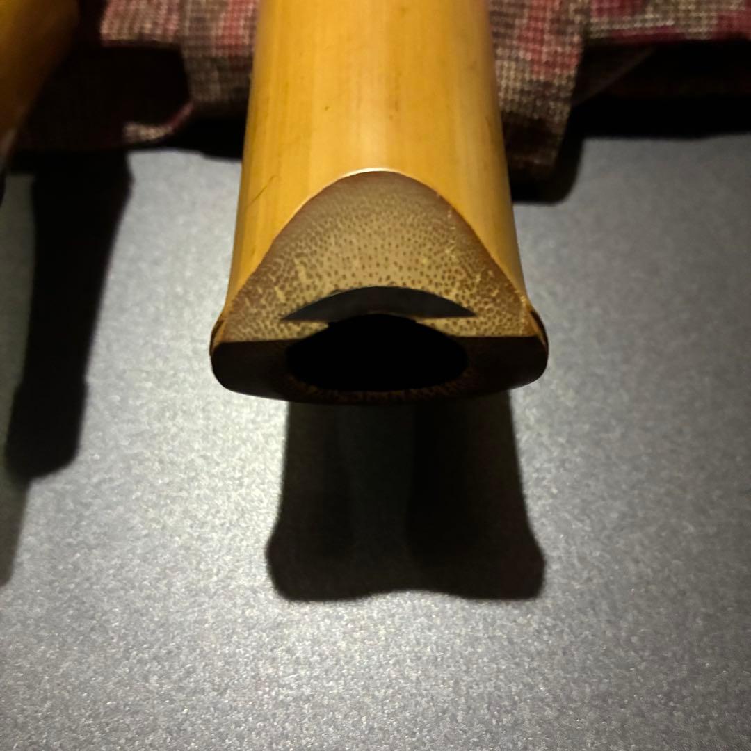 都山流1尺８寸在銘(一真)尺八