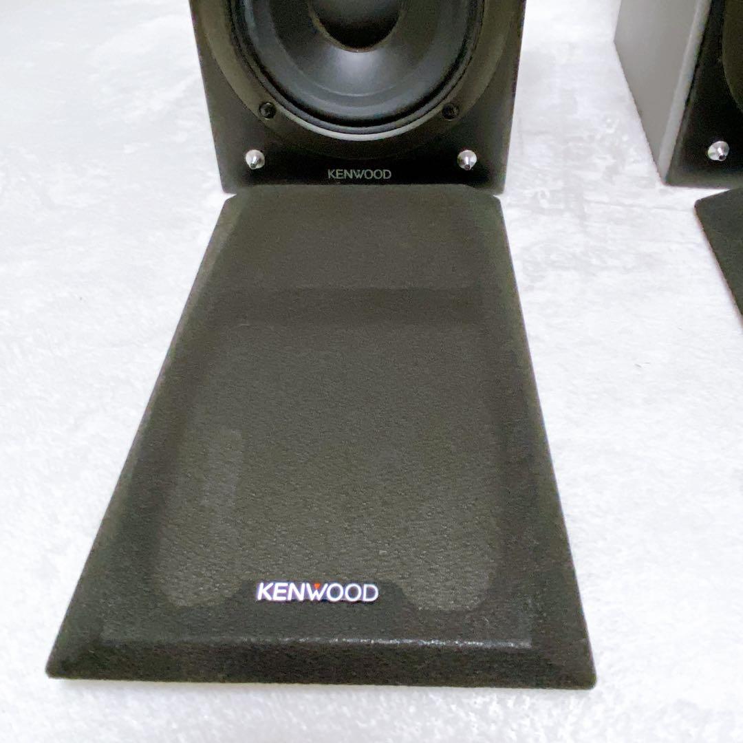 訳アリ　KENWOOD ケンウッド　ペアスピーカー　LS-K711-B　ブラック