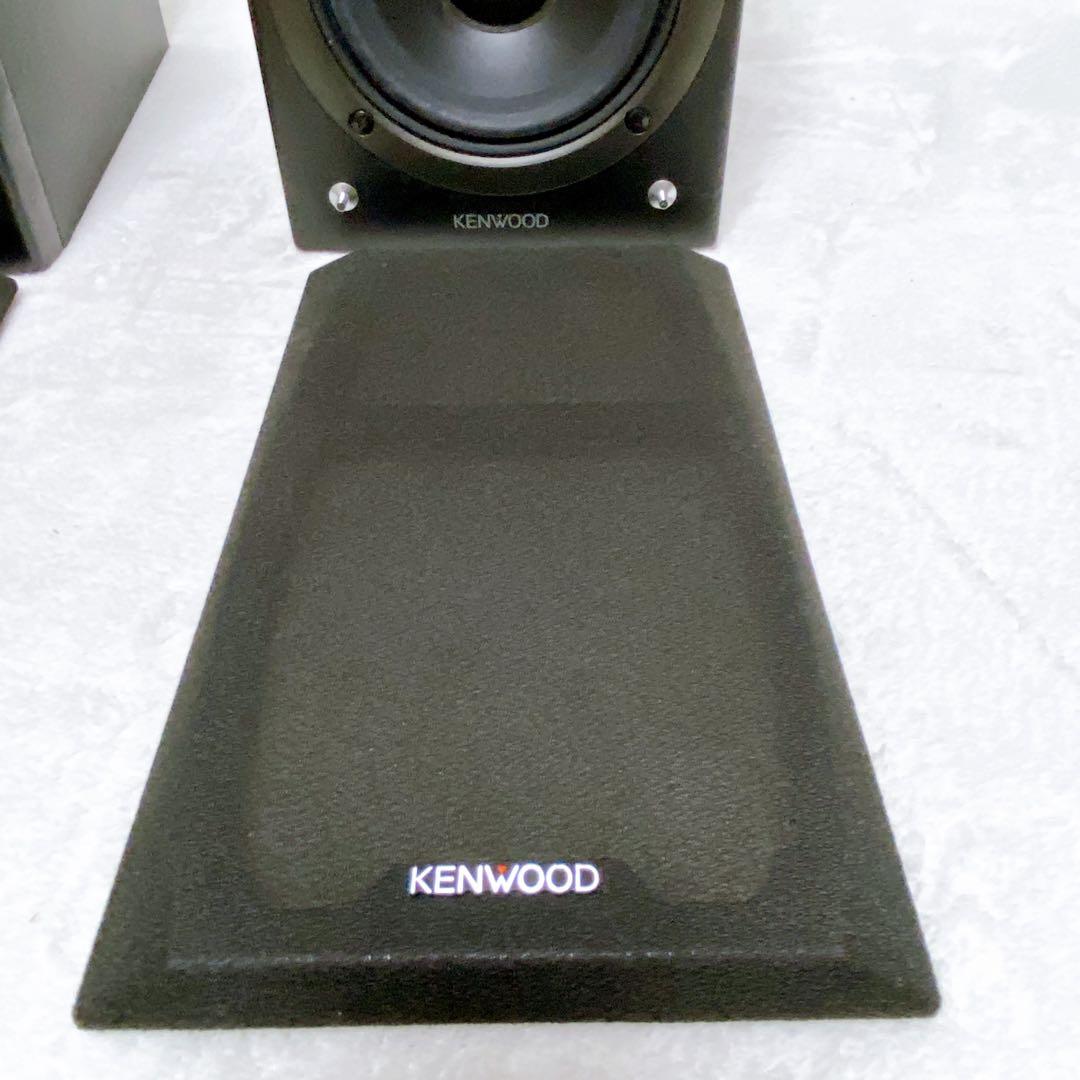 訳アリ　KENWOOD ケンウッド　ペアスピーカー　LS-K711-B　ブラック