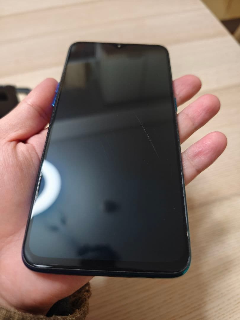 OPPO Reno A 本体 128GB ブルー オッポ スマホ Android