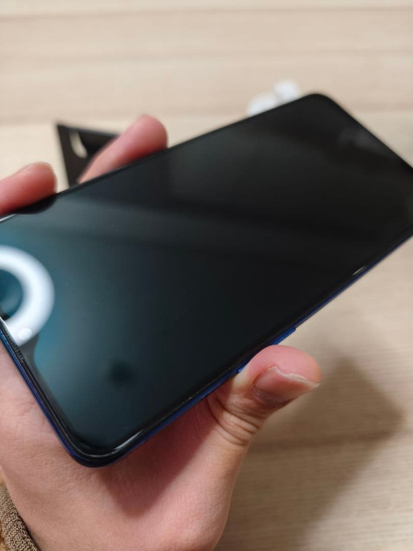 OPPO Reno A 本体 128GB ブルー オッポ スマホ Android