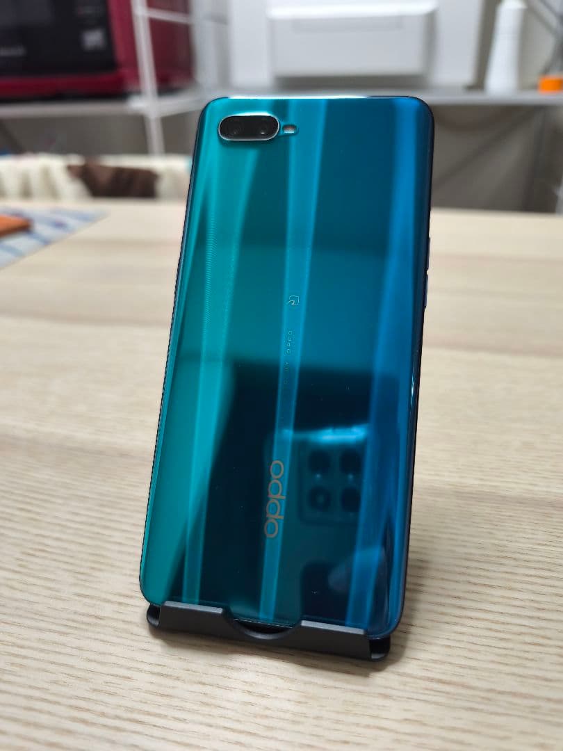 OPPO Reno A 本体 128GB ブルー オッポ スマホ Android