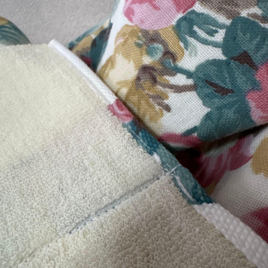 新品未使用　サンダーソン　衿付き　タオルケット　西川　表ガーゼ♡