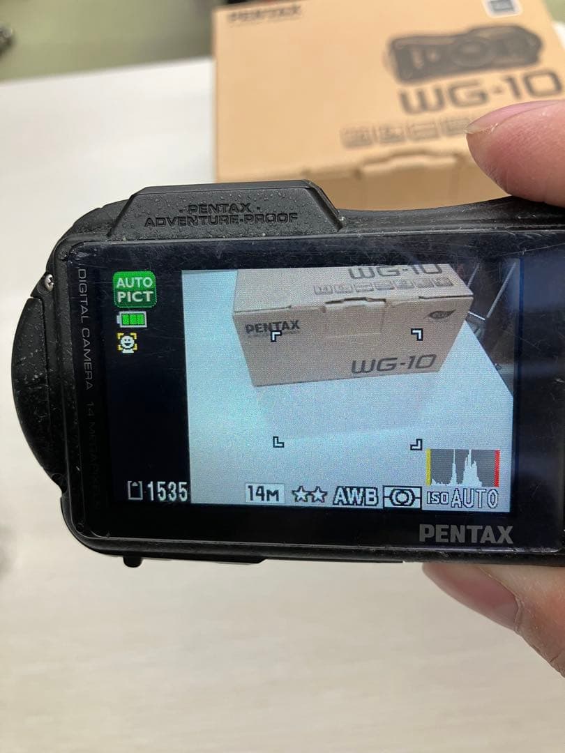 PENTAX WG-10 デジタルカメラ 14メガピクセル