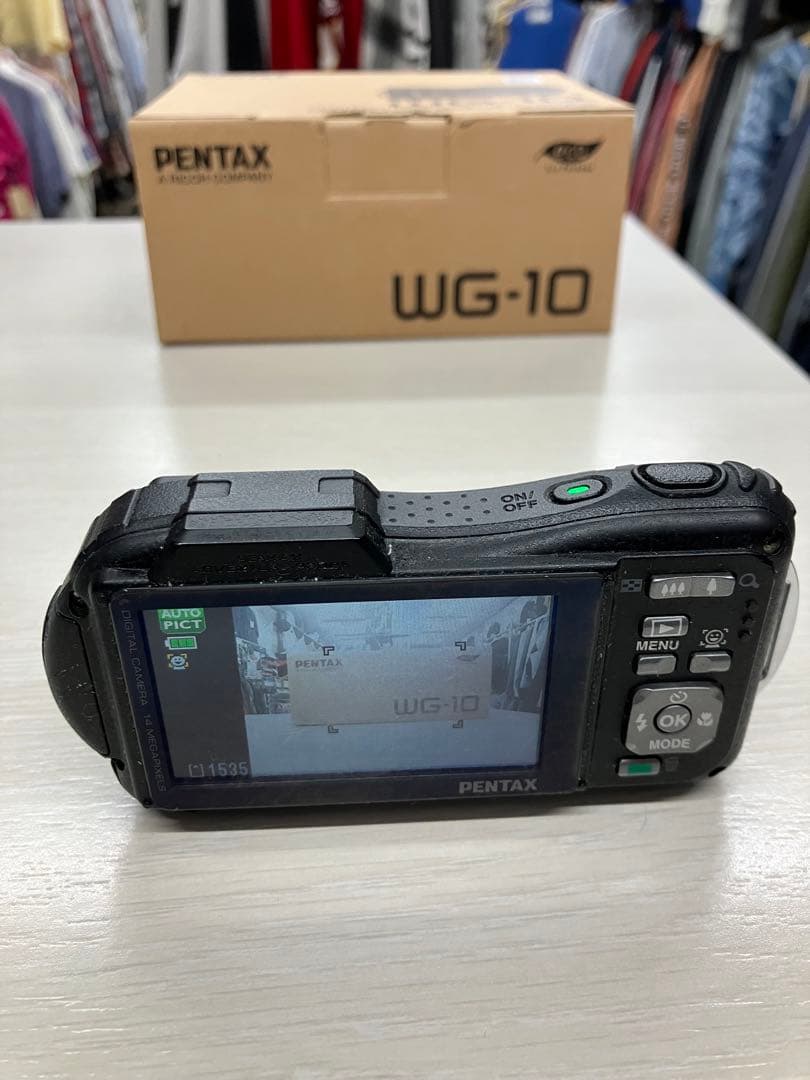 PENTAX WG-10 デジタルカメラ 14メガピクセル